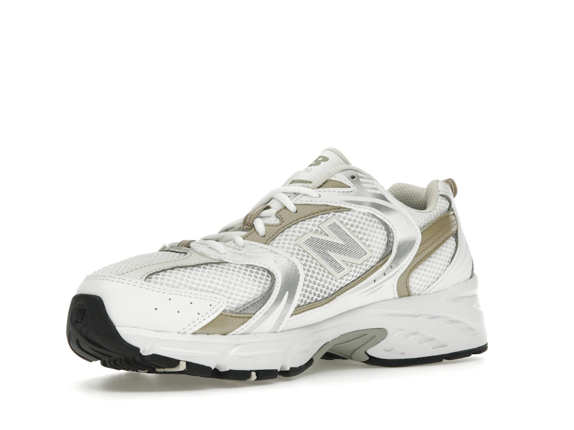 Vue 15 de New Balance 530 White Stoneware