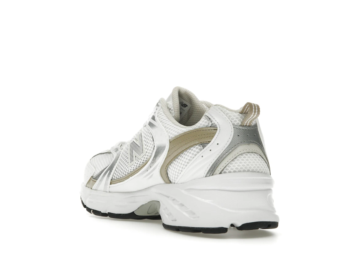 Vue 25 de New Balance 530 White Stoneware