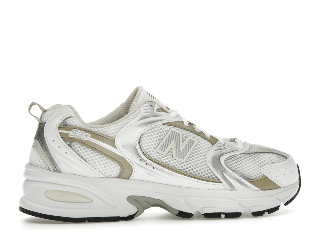 Vue 35 de New Balance 530 White Stoneware