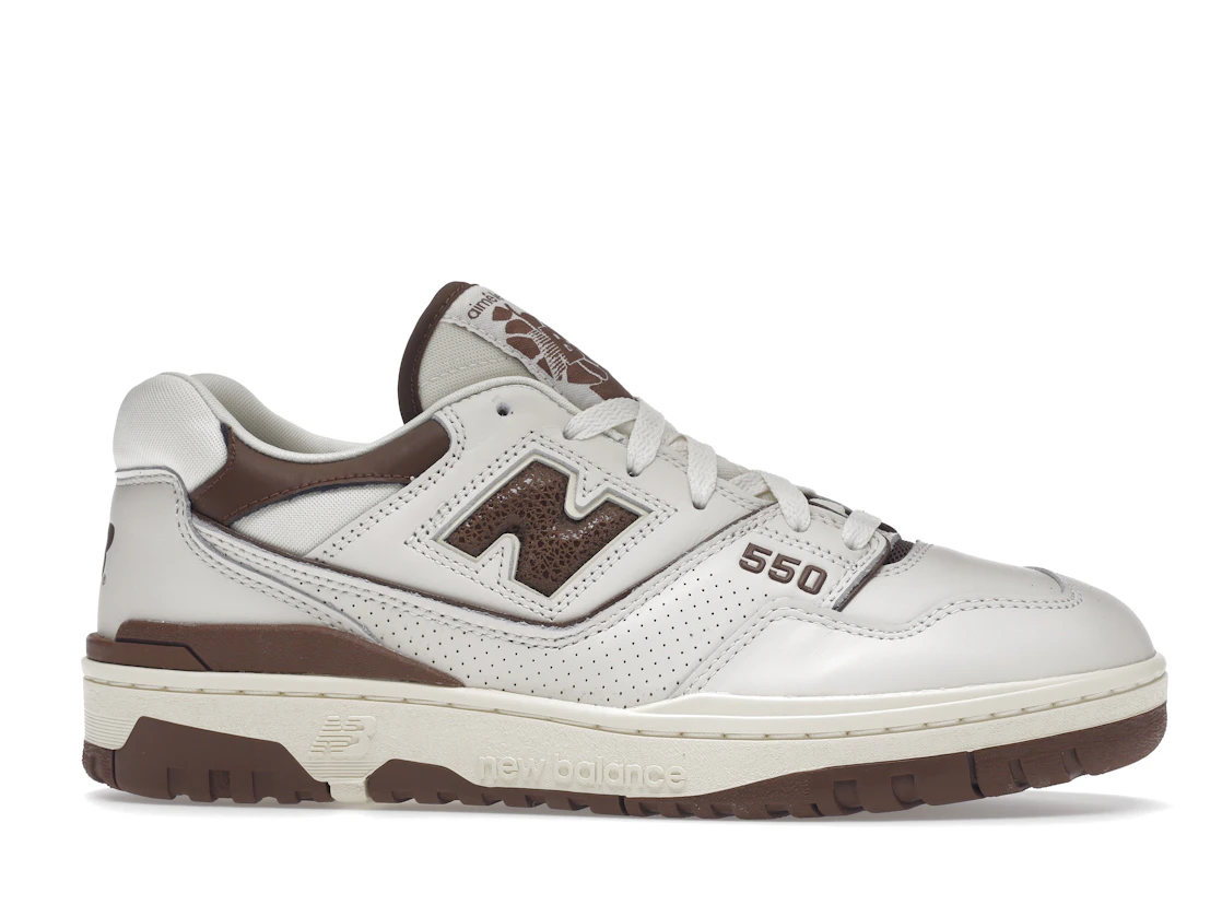 Vue 2 de New Balance 550 Aime Leon Dore Brown