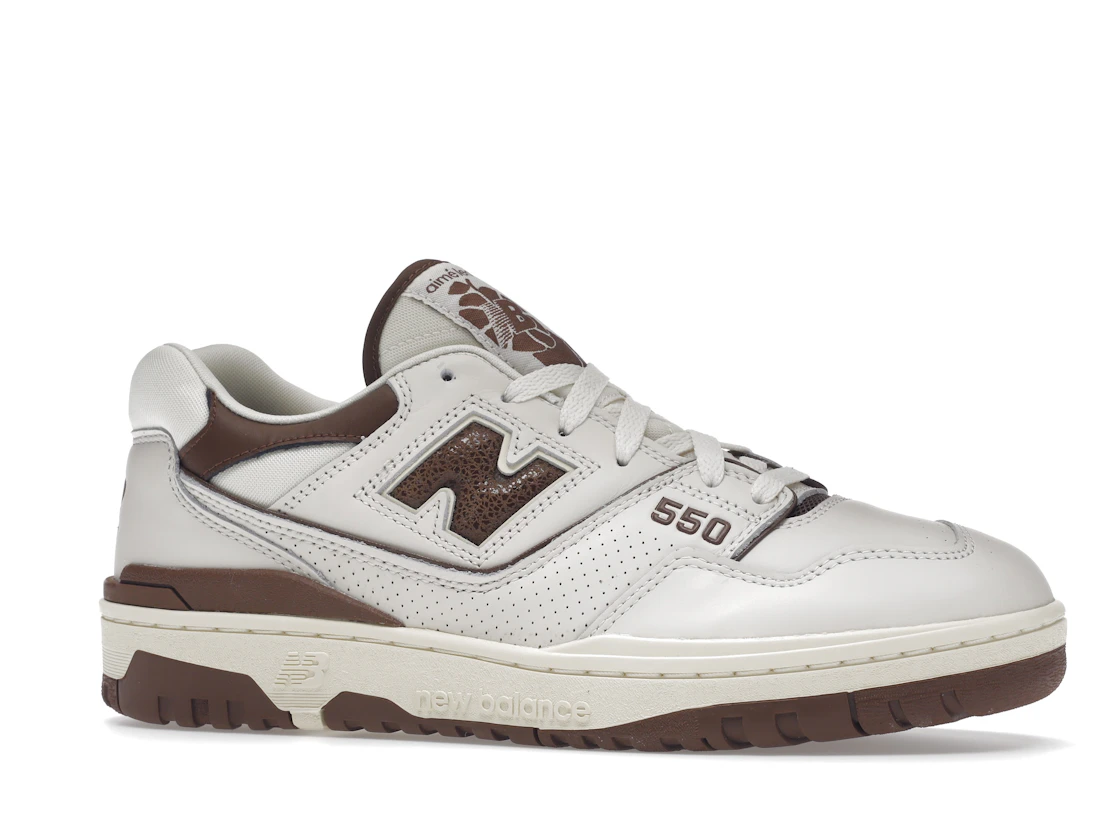 Vue 3 de New Balance 550 Aime Leon Dore Brown