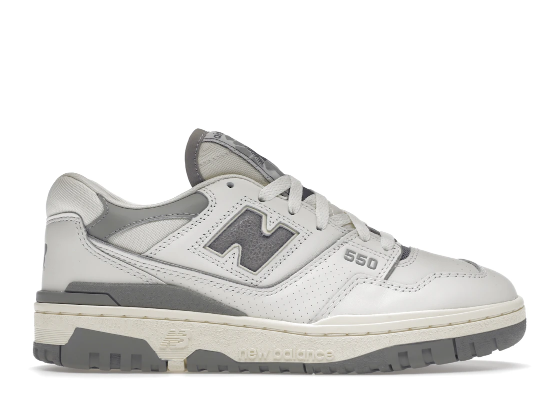 Vue 1 de New Balance 550 Aime Leon Dore White Grey