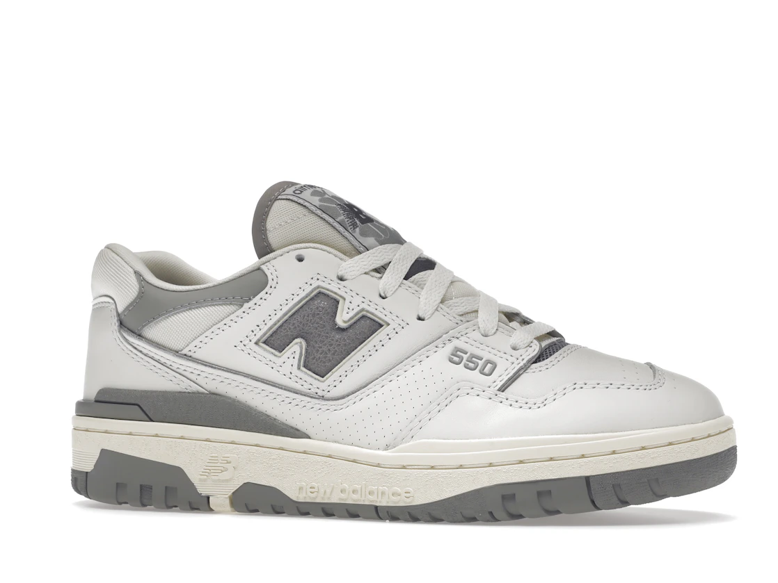 Vue 3 de New Balance 550 Aime Leon Dore White Grey