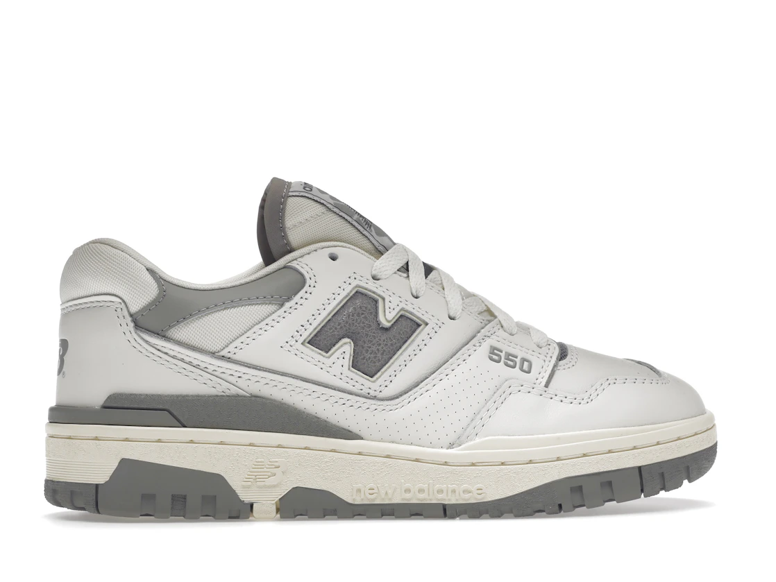 Vue 36 de New Balance 550 Aime Leon Dore White Grey