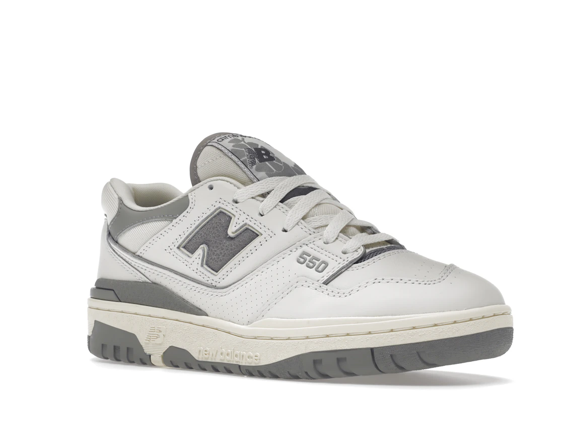 Vue 5 de New Balance 550 Aime Leon Dore White Grey