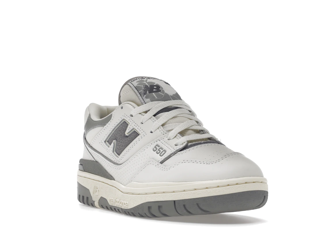 Vue 7 de New Balance 550 Aime Leon Dore White Grey
