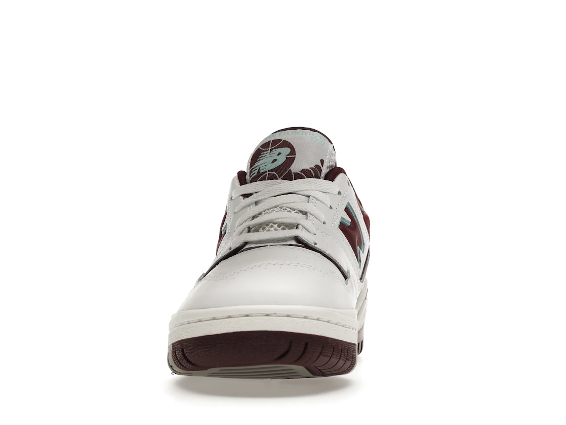 Vue 11 de New Balance 550 Burgundy Cyan