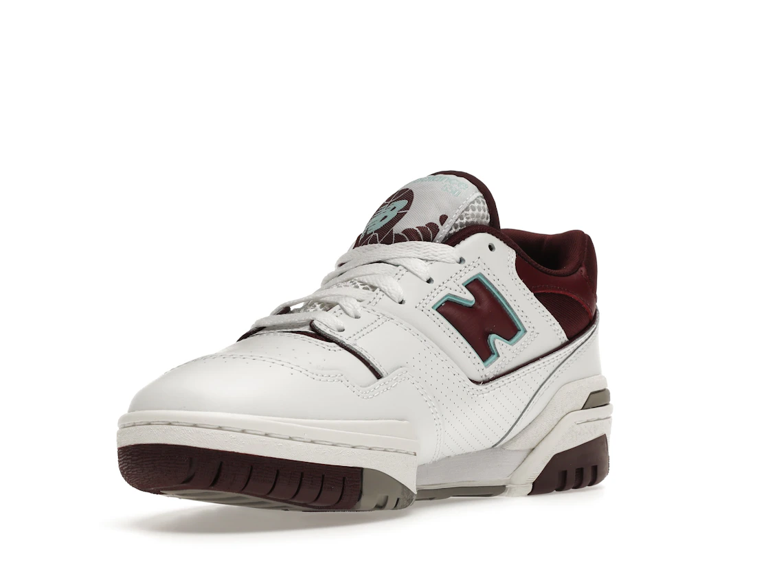 Vue 14 de New Balance 550 Burgundy Cyan