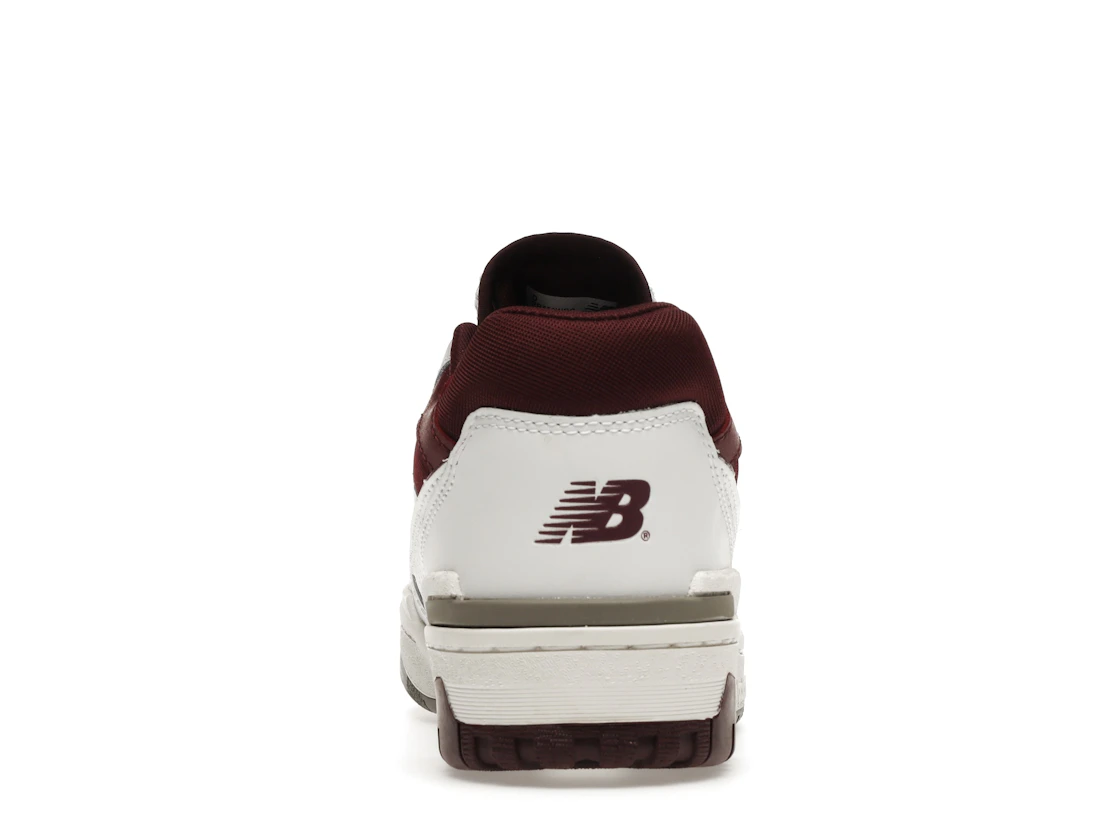 Vue 28 de New Balance 550 Burgundy Cyan