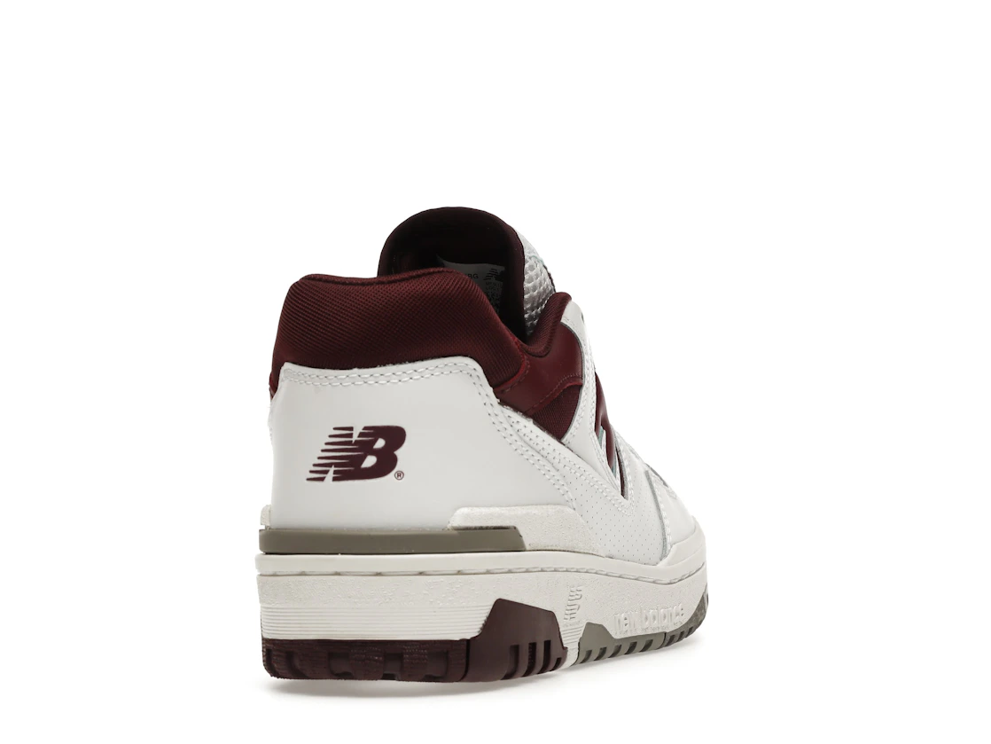 Vue 30 de New Balance 550 Burgundy Cyan