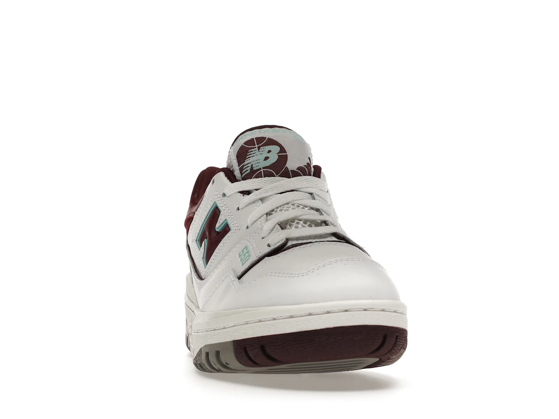 Vue 9 de New Balance 550 Burgundy Cyan