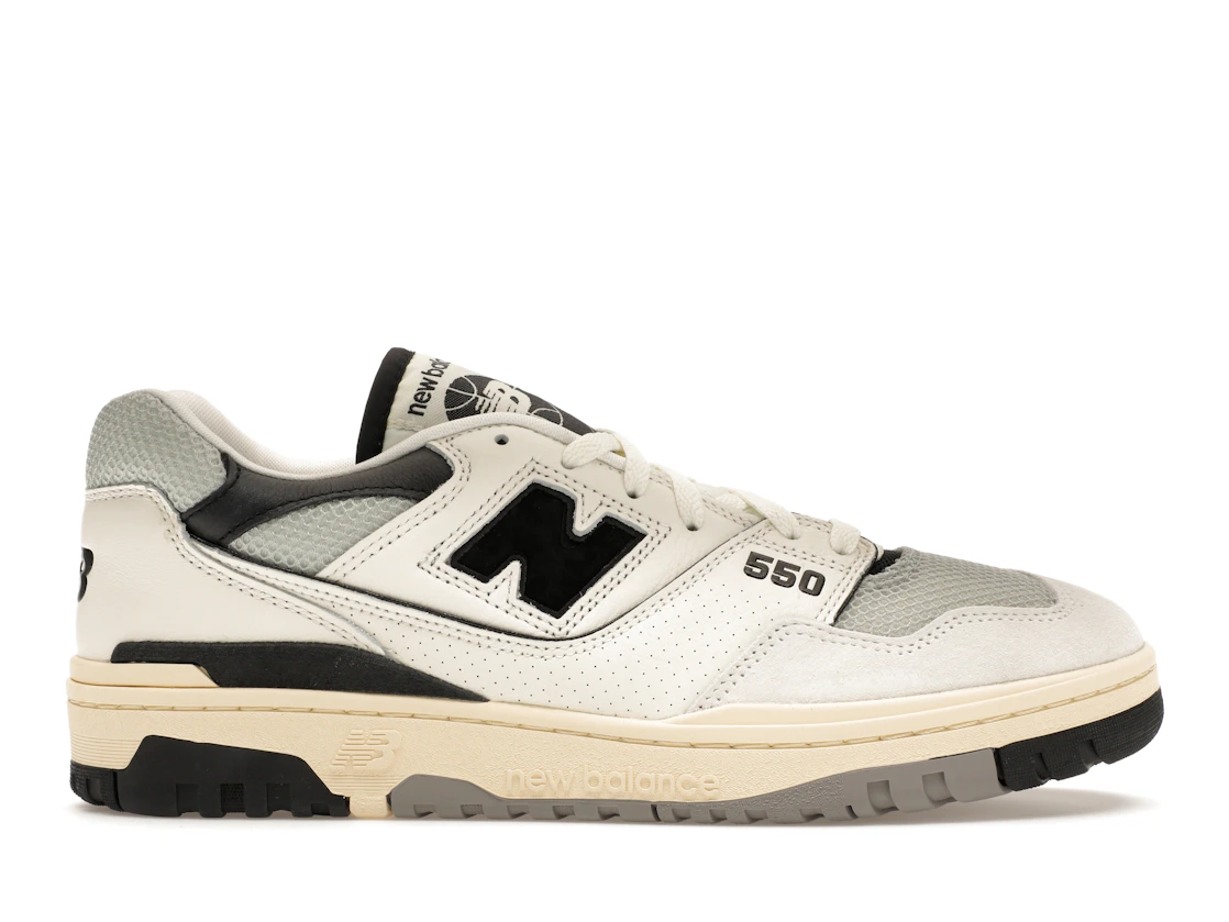 Vue 1 de New Balance 550 Sea Salt Pack Black