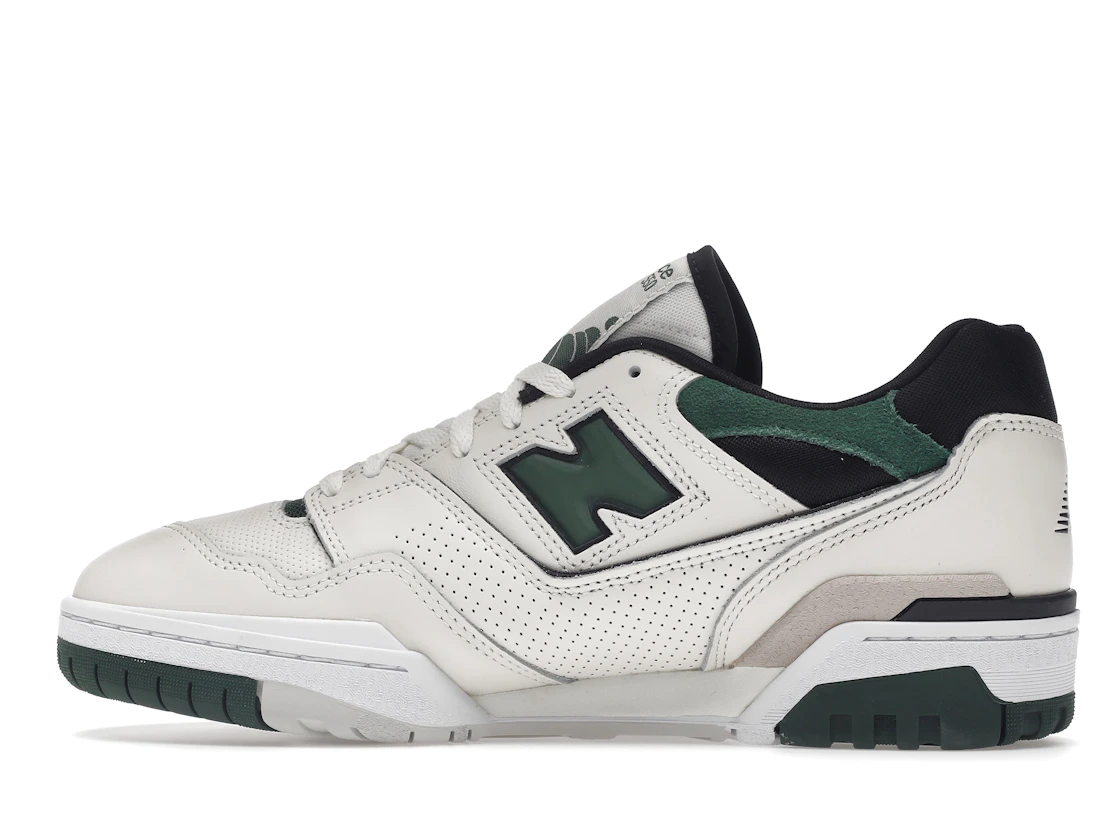 Vue 20 de New Balance 550 Sea Salt Pine Green