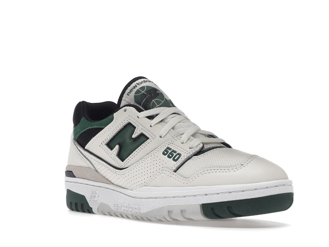 Vue 6 de New Balance 550 Sea Salt Pine Green