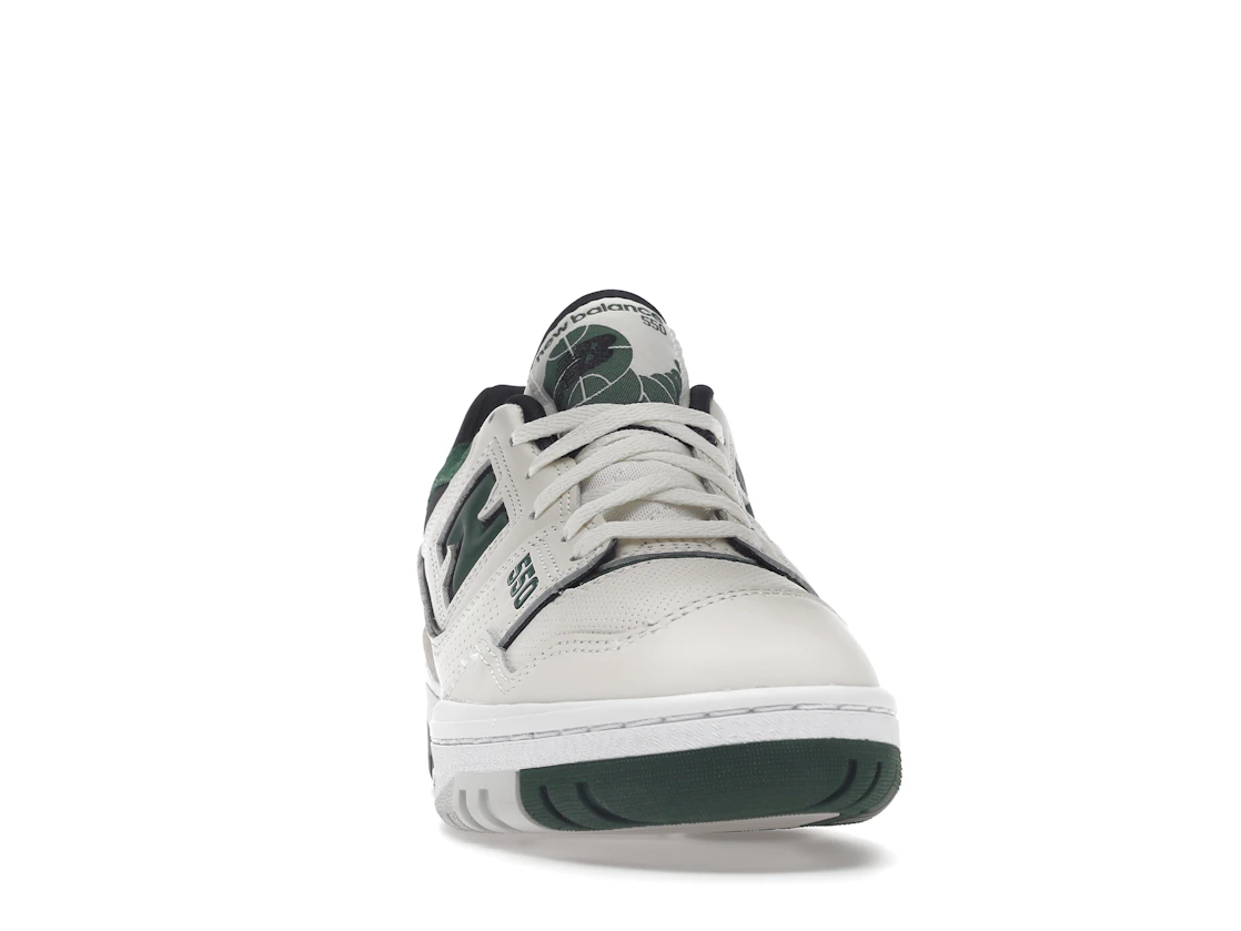 Vue 9 de New Balance 550 Sea Salt Pine Green