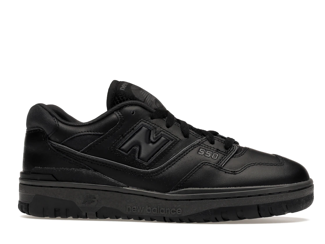 Vue 2 de New Balance 550 Triple Black
