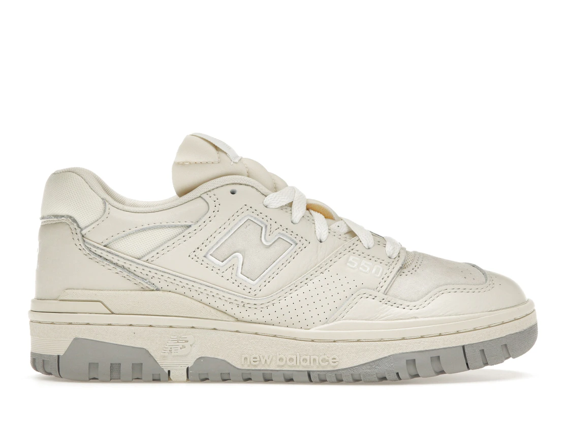 Vue 1 de New Balance 550 Turtledove White