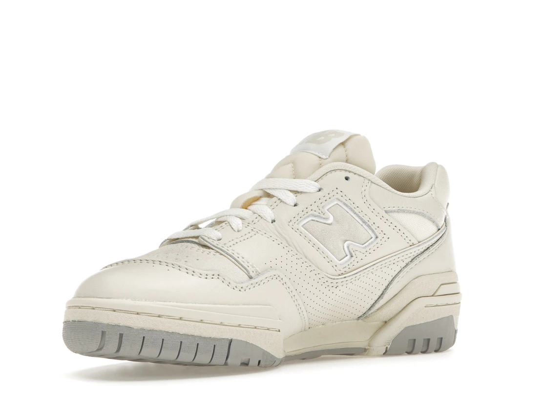 Vue 15 de New Balance 550 Turtledove White