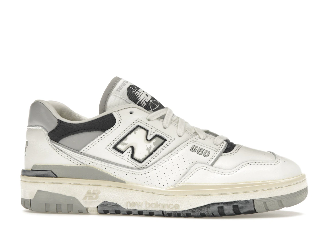 Vue 2 de New Balance 550 Vintage Pack Concrete