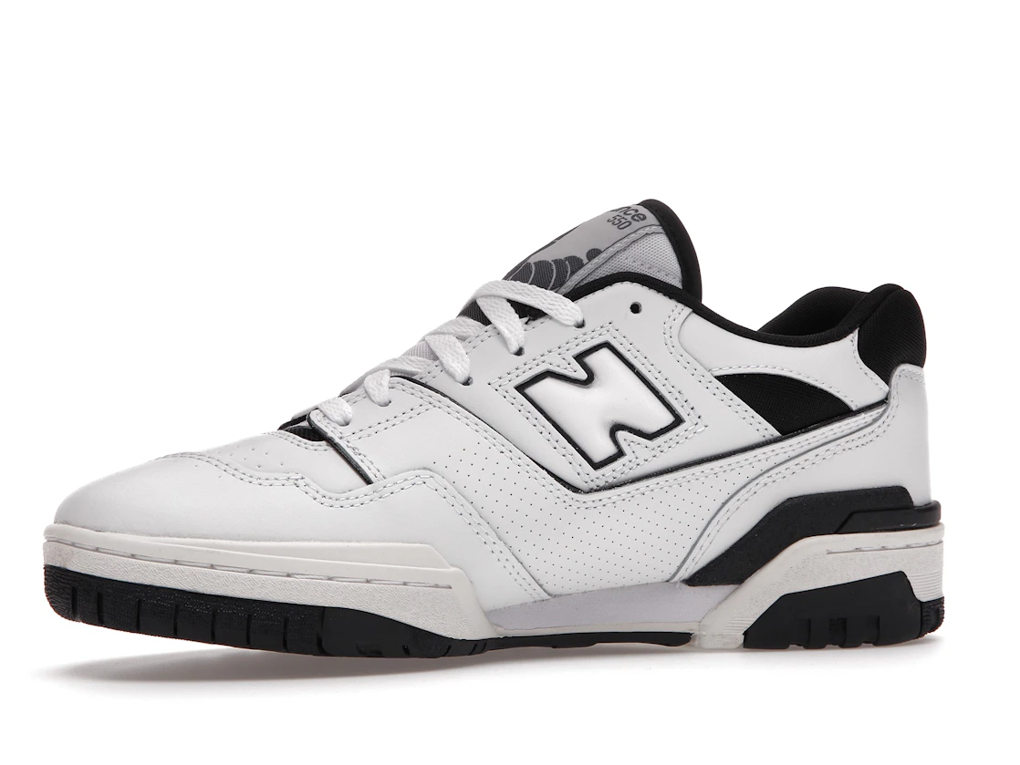 Vue 17 de New Balance 550 White Black