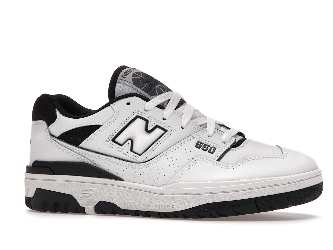 Vue 3 de New Balance 550 White Black