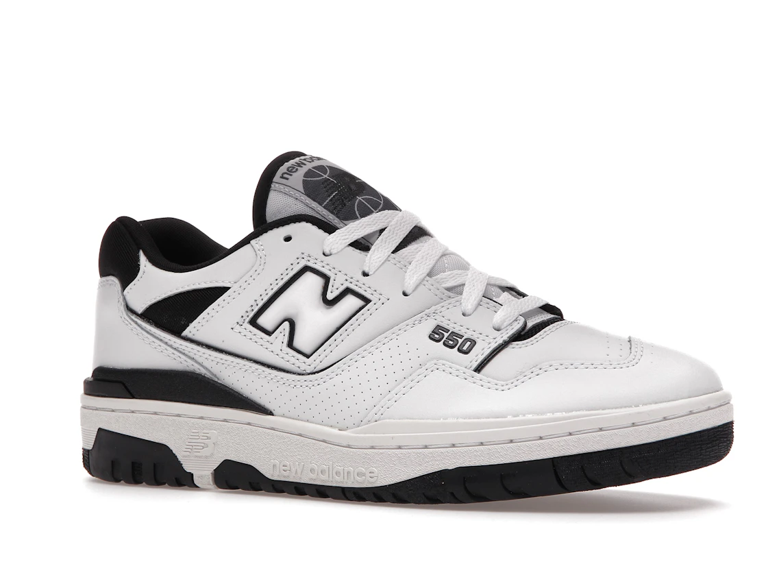 Vue 4 de New Balance 550 White Black