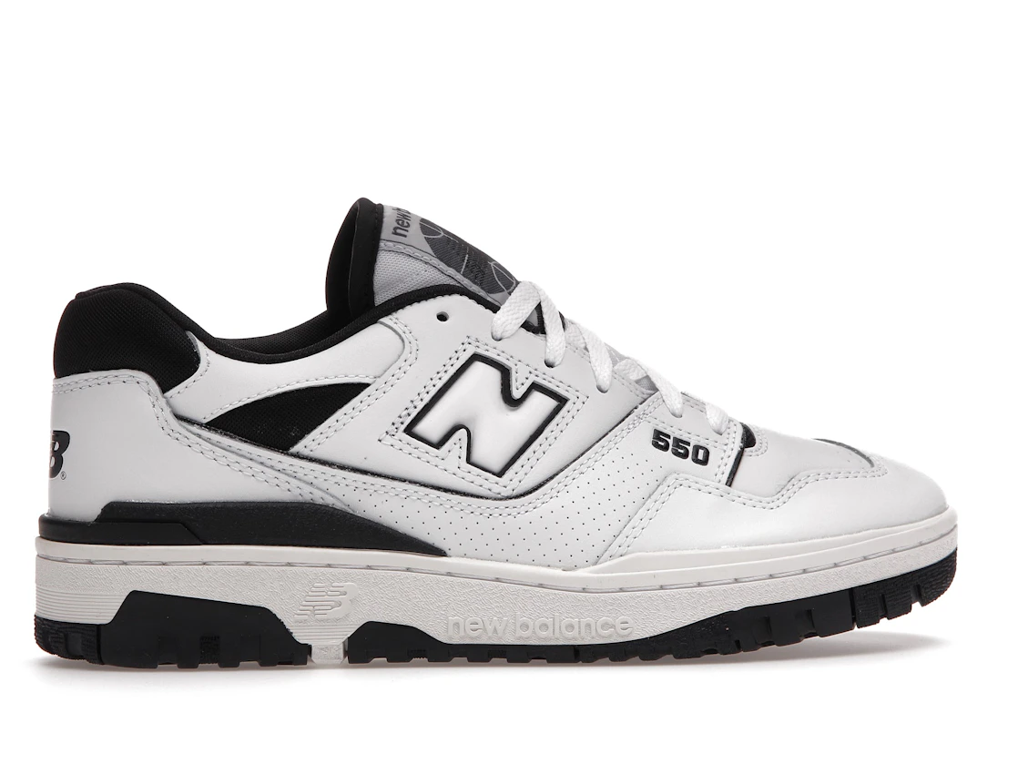 Vue 36 de New Balance 550 White Black