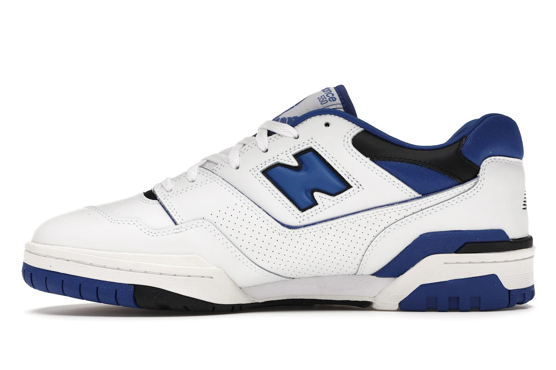 Vue 19 de New Balance 550 White Blue