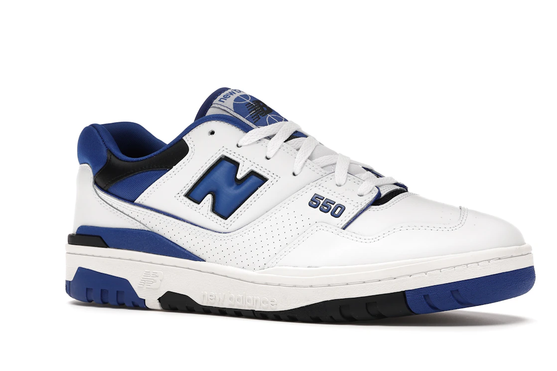 Vue 4 de New Balance 550 White Blue