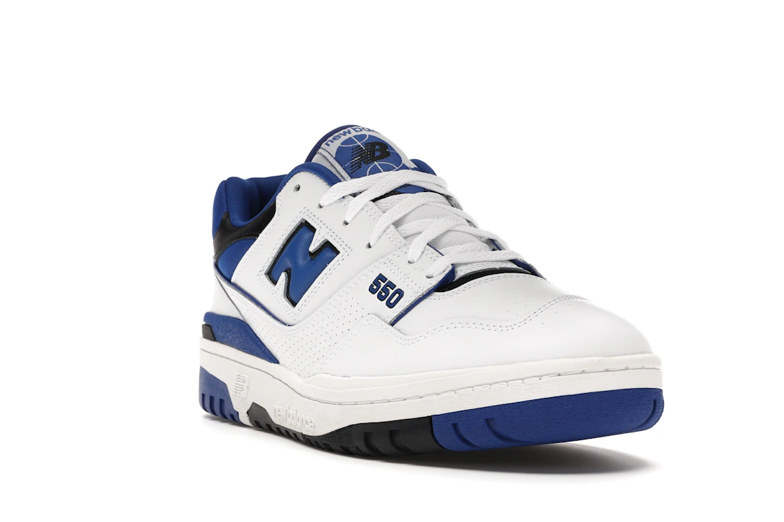 Vue 7 de New Balance 550 White Blue
