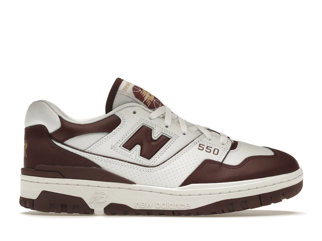 Vue 1 de New Balance 550 White Burgundy