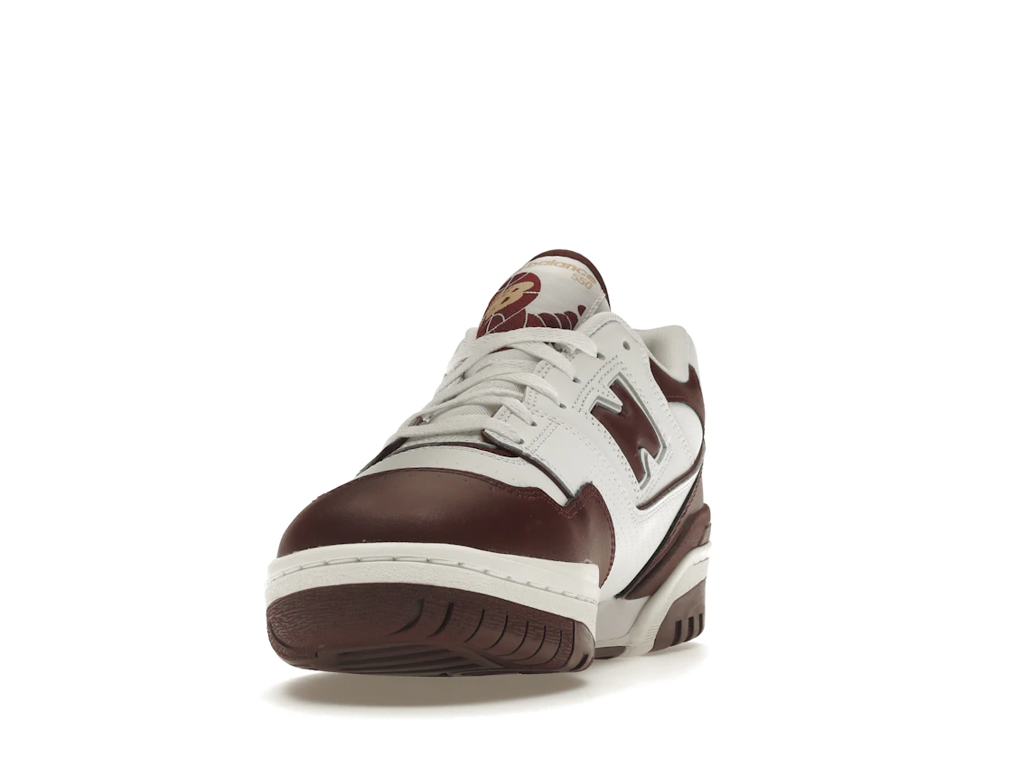 Vue 12 de New Balance 550 White Burgundy