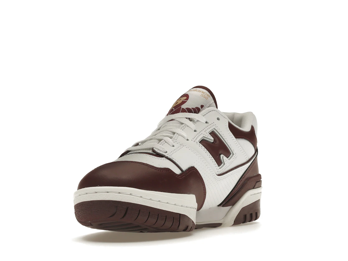 Vue 13 de New Balance 550 White Burgundy