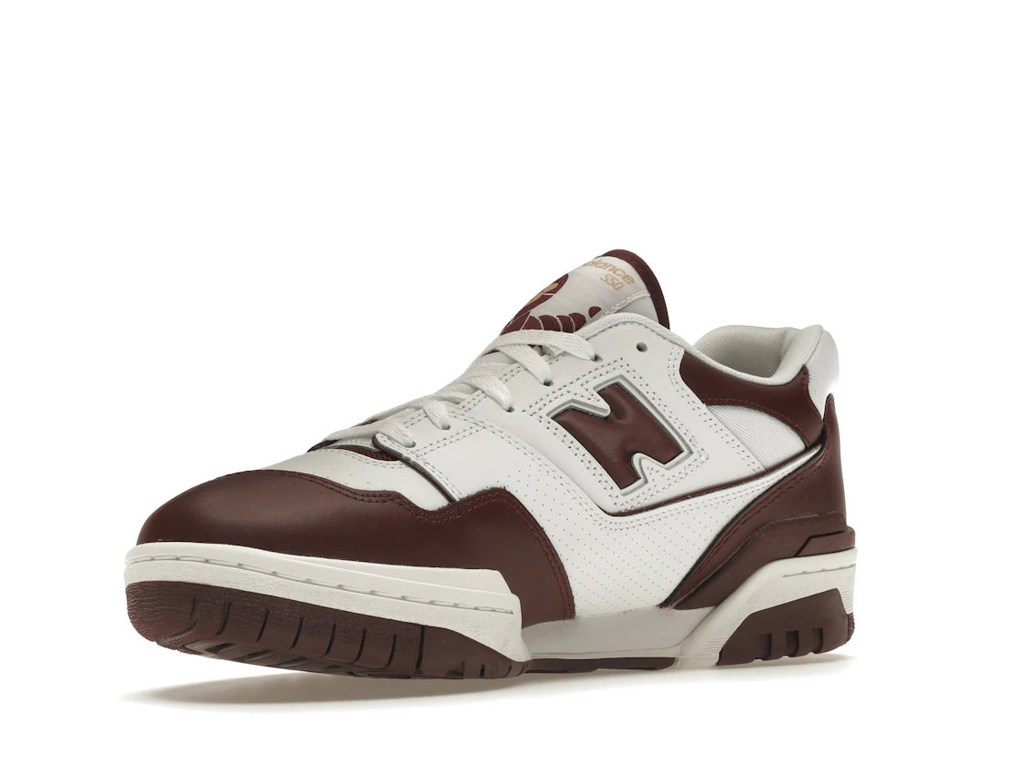 Vue 15 de New Balance 550 White Burgundy