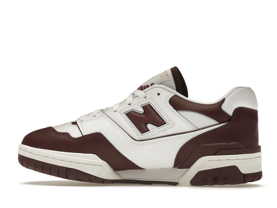 Vue 20 de New Balance 550 White Burgundy