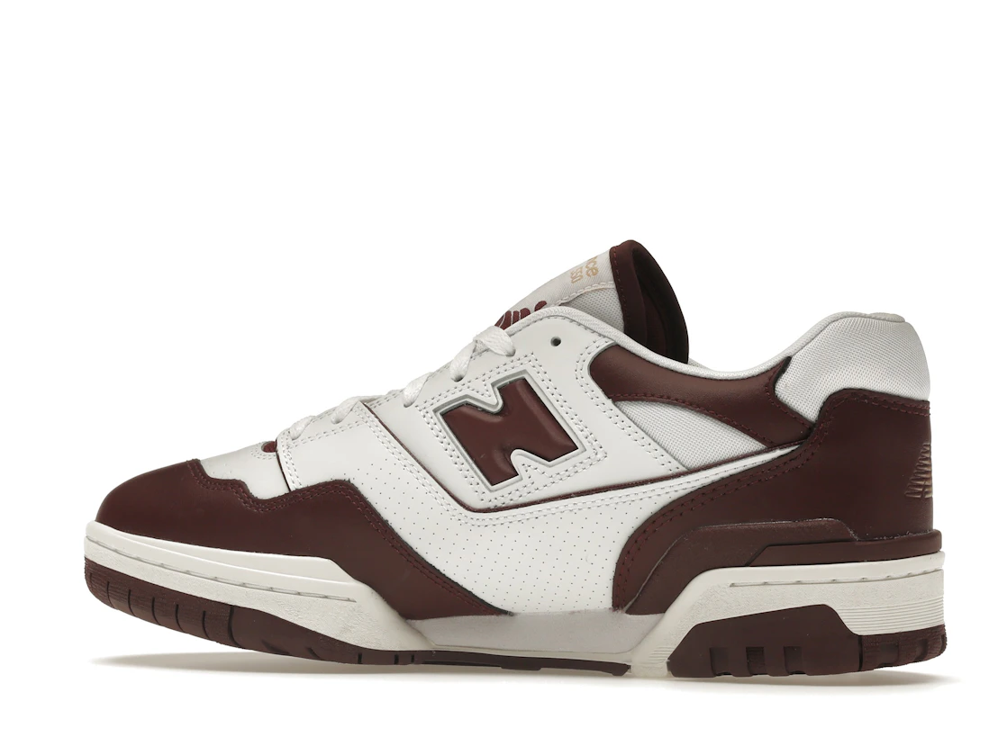 Vue 21 de New Balance 550 White Burgundy