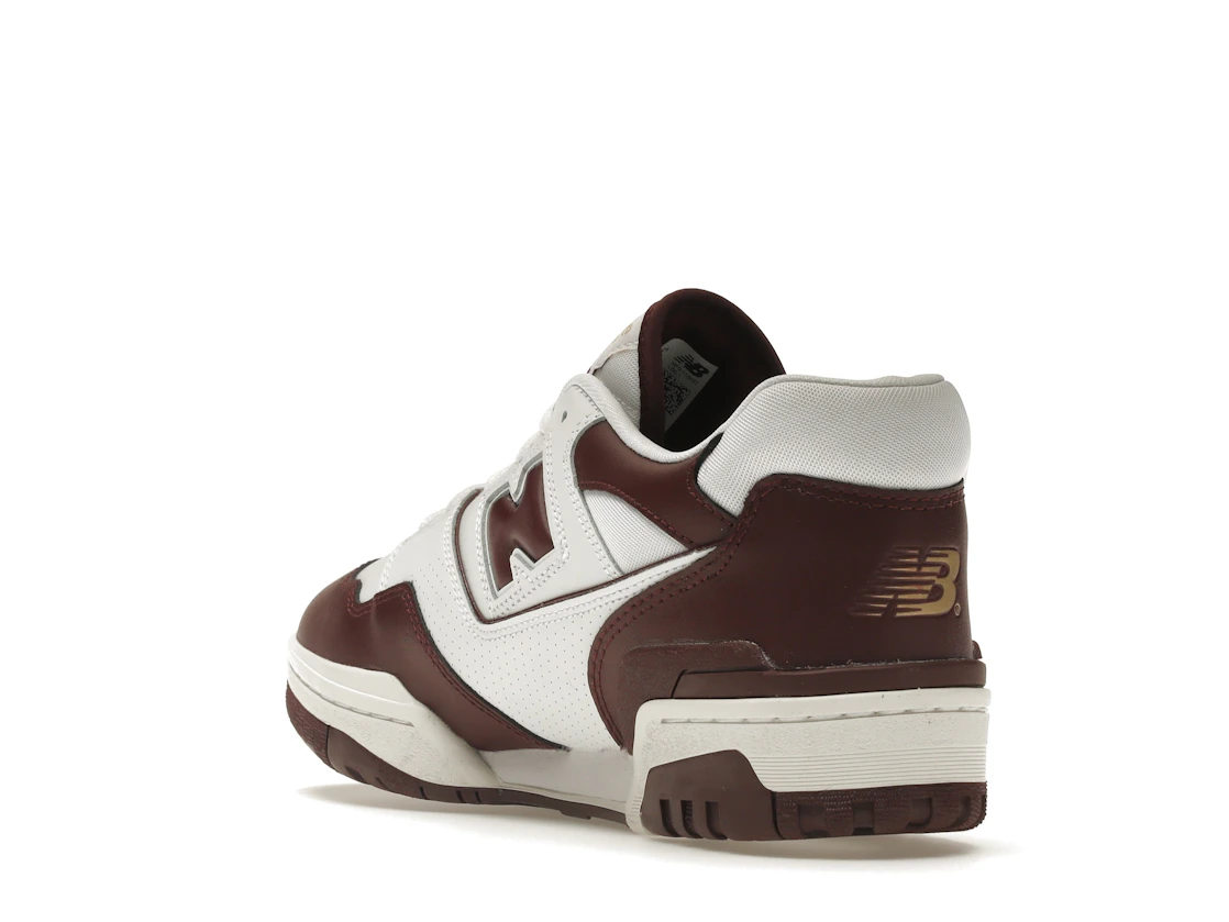 Vue 25 de New Balance 550 White Burgundy