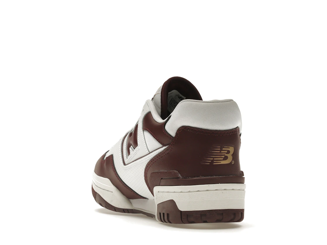 Vue 26 de New Balance 550 White Burgundy
