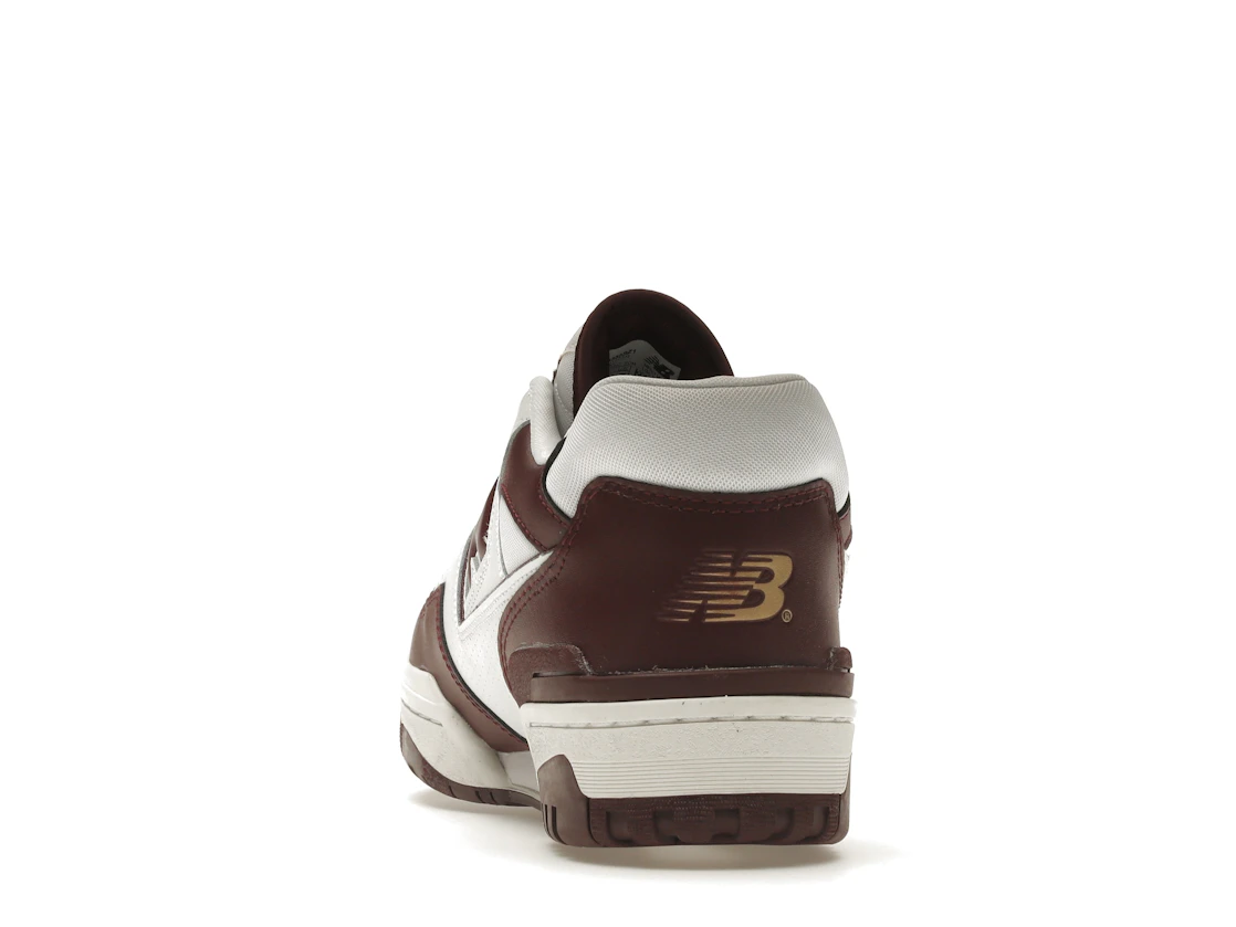 Vue 27 de New Balance 550 White Burgundy