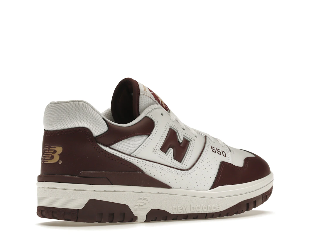 Vue 33 de New Balance 550 White Burgundy