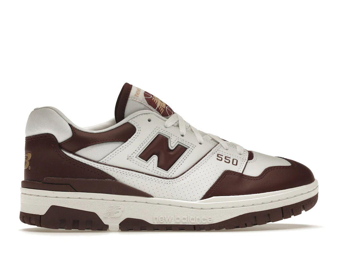 Vue 36 de New Balance 550 White Burgundy