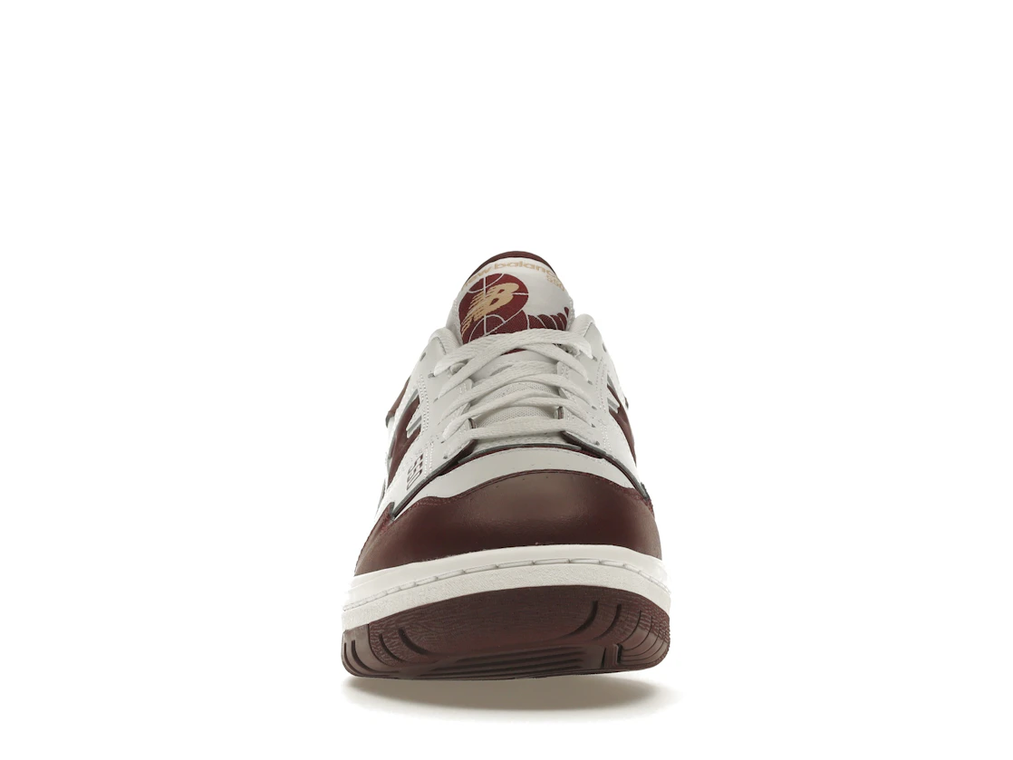 Vue 10 de New Balance 550 White Burgundy