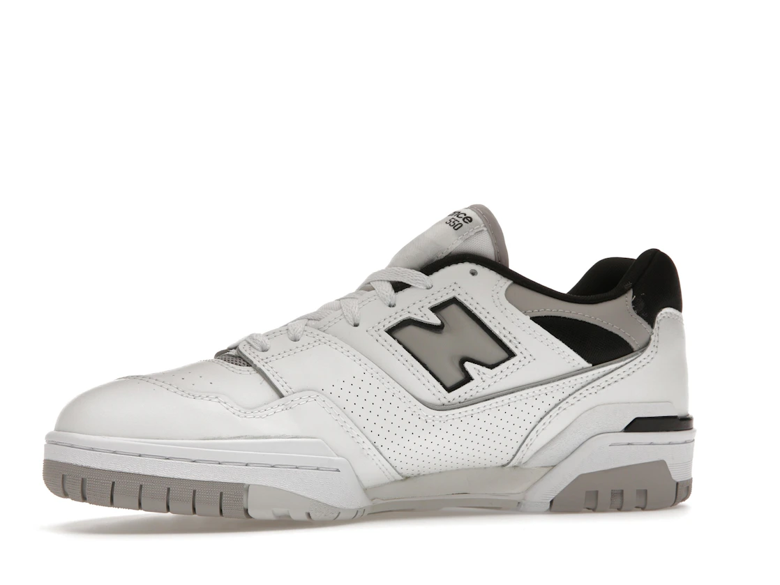 Vue 17 de New Balance 550 White Concrete Black