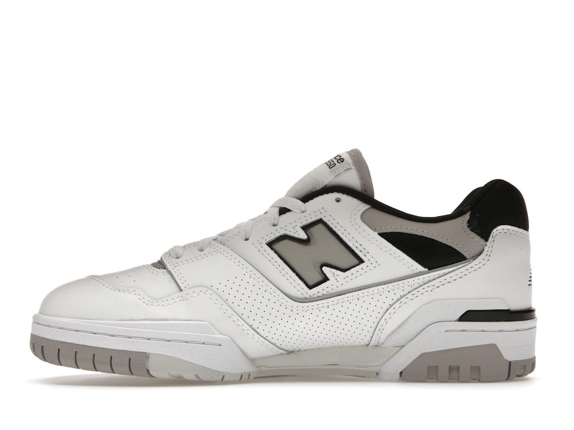 Vue 19 de New Balance 550 White Concrete Black