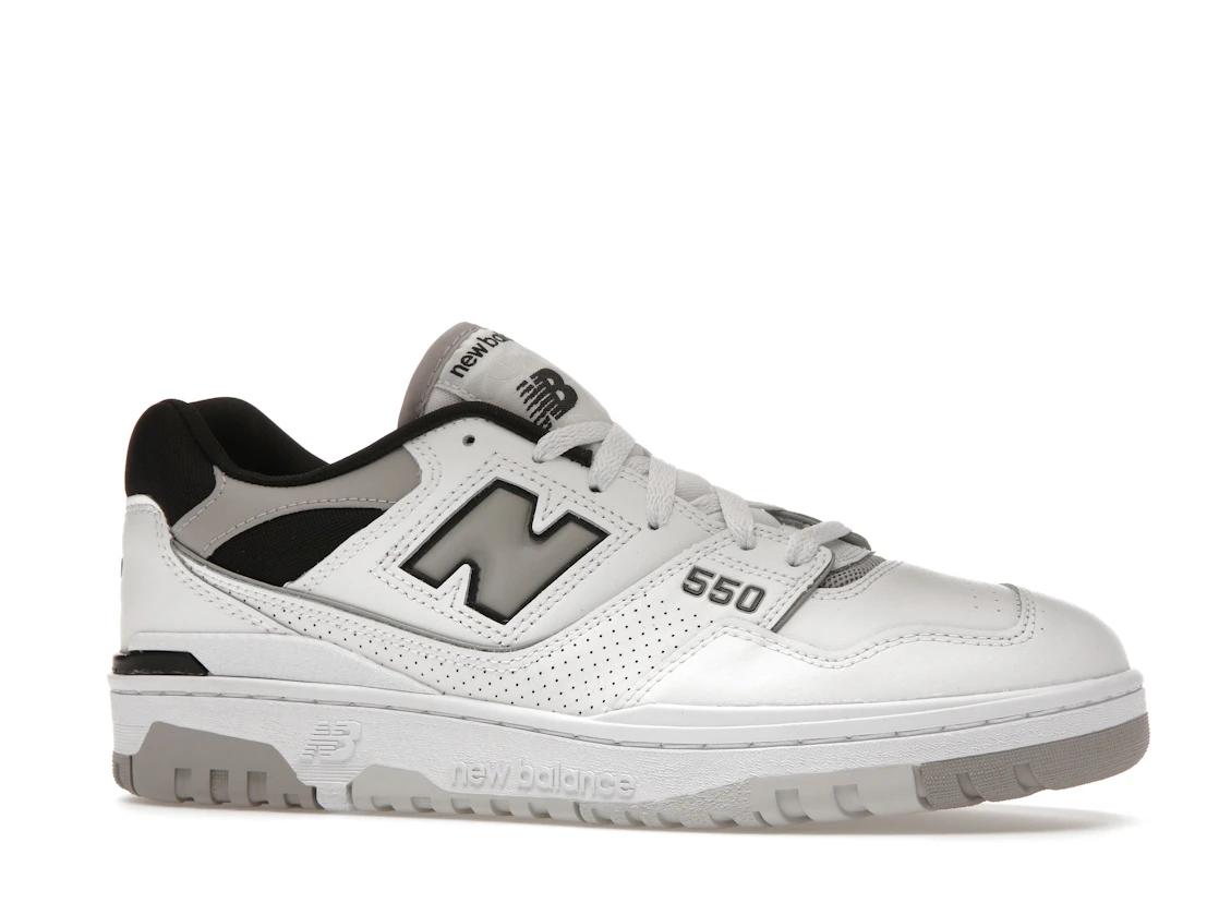 Vue 3 de New Balance 550 White Concrete Black