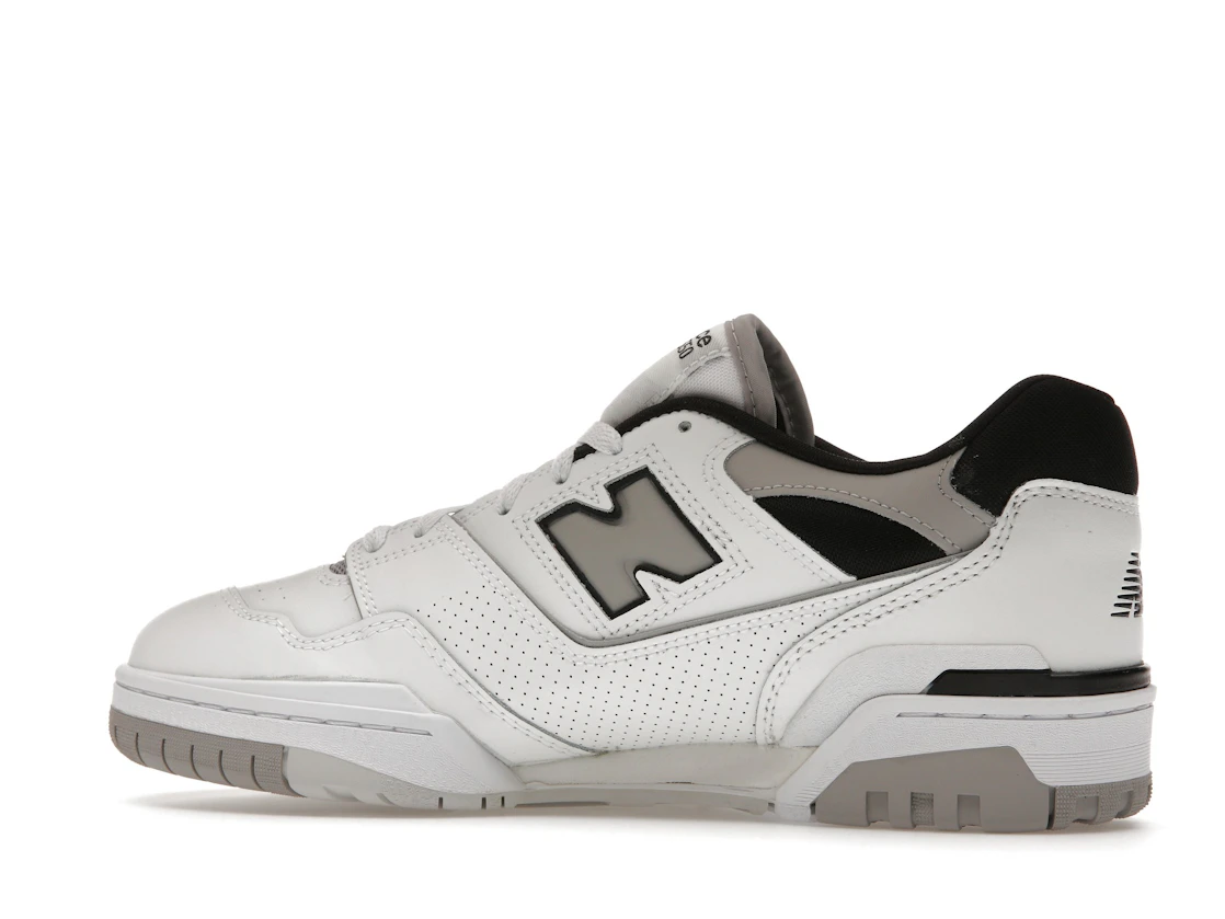 Vue 21 de New Balance 550 White Concrete Black