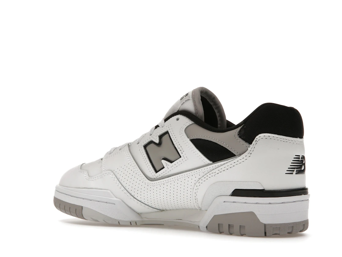 Vue 23 de New Balance 550 White Concrete Black