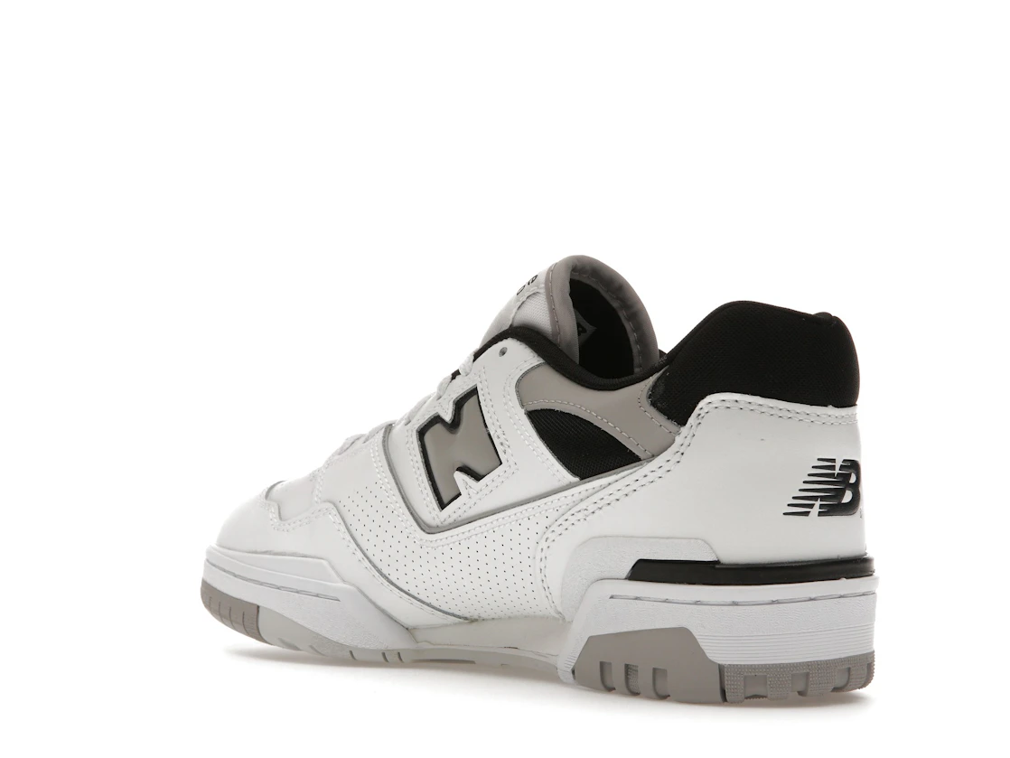 Vue 24 de New Balance 550 White Concrete Black