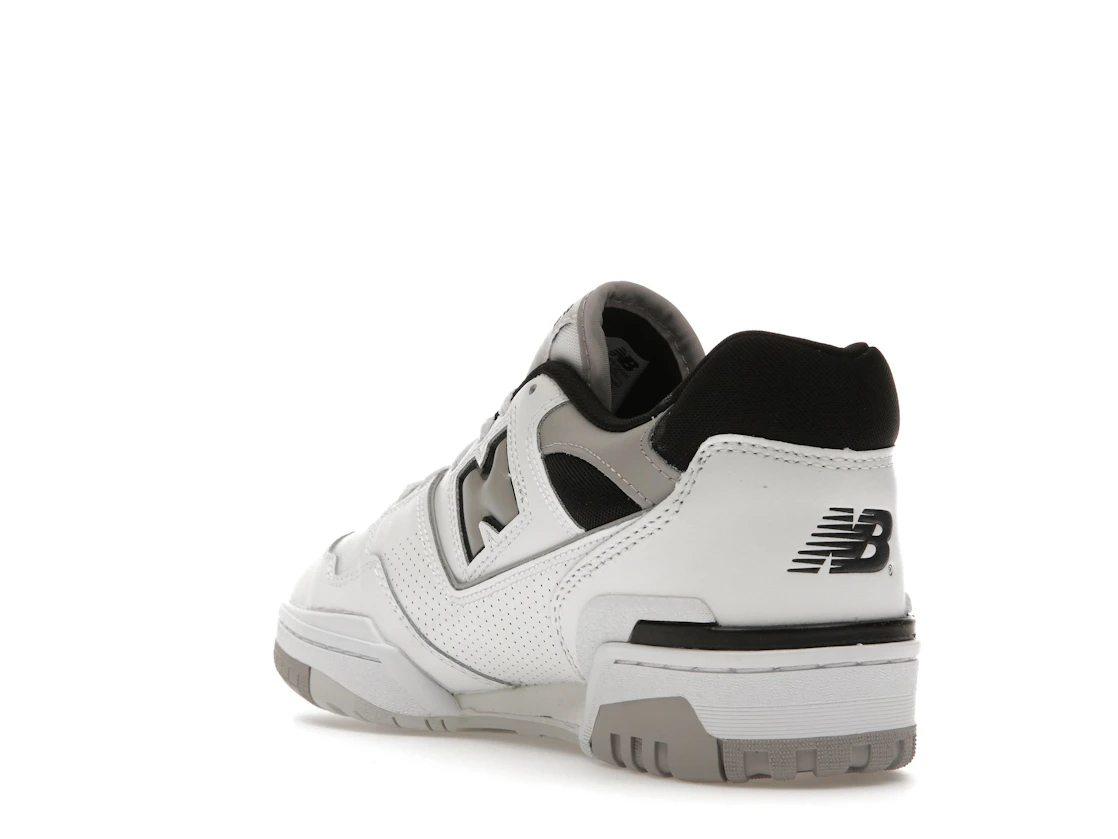 Vue 25 de New Balance 550 White Concrete Black