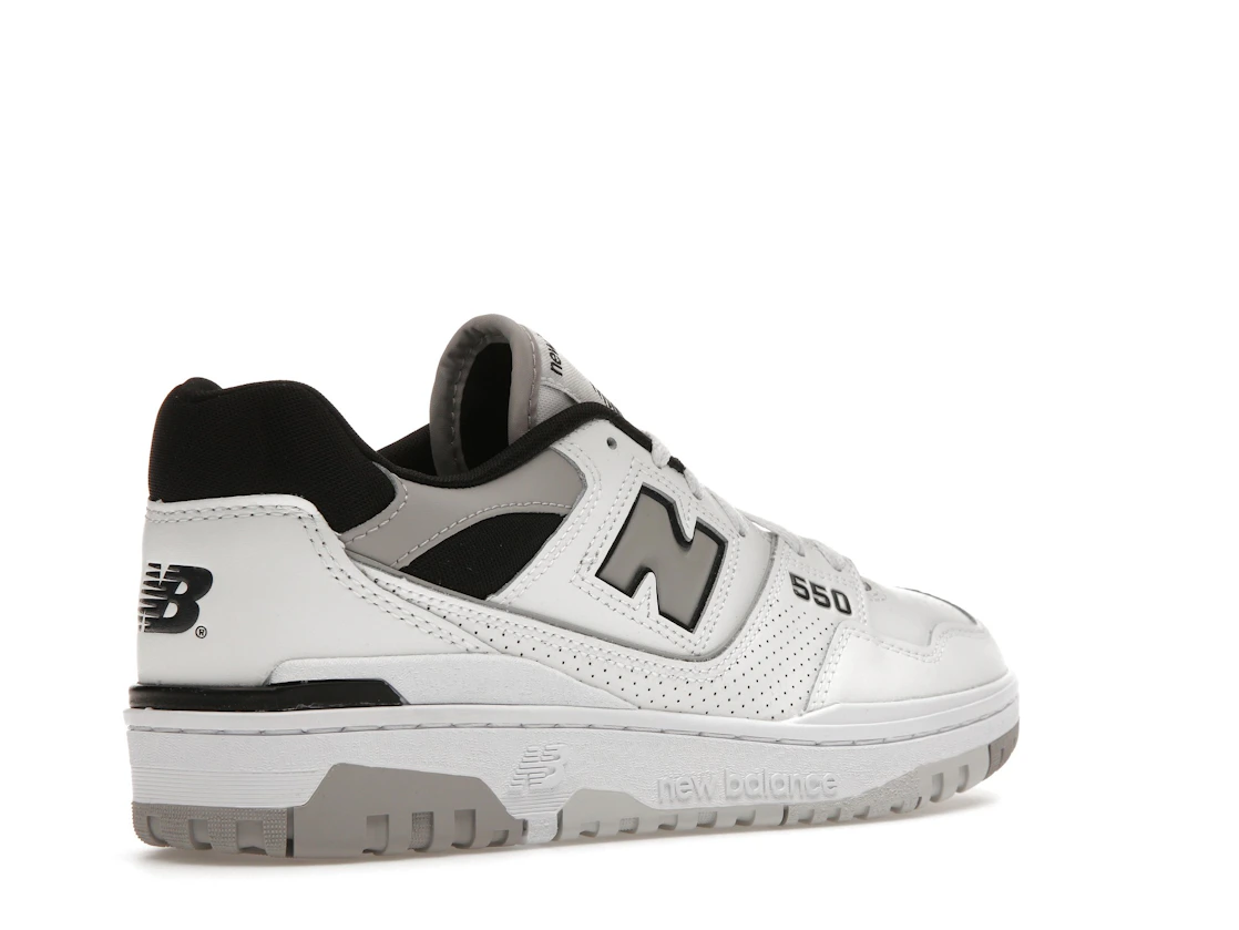 Vue 33 de New Balance 550 White Concrete Black